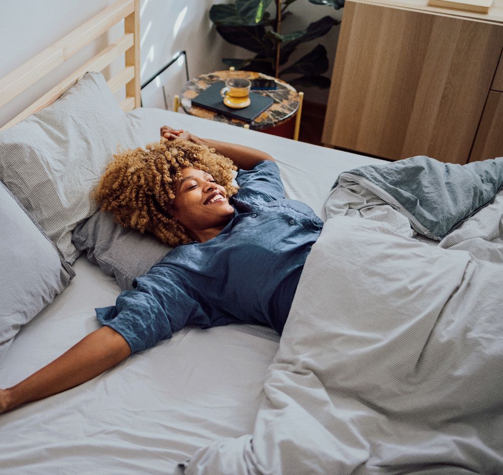 A close-up of a quality mattress showing its supportive layers